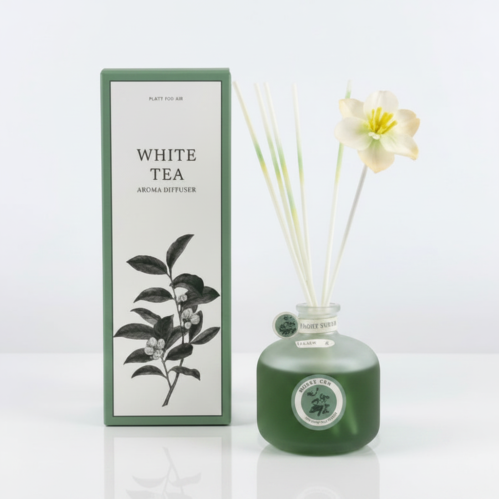 White Tea - Frosted Bottle Green Liquid
