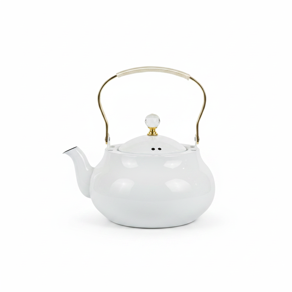 White Teapot Smaller