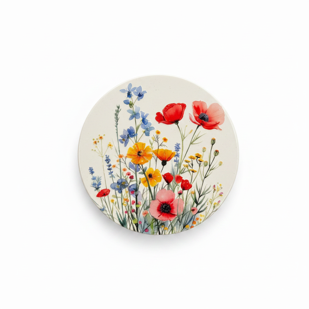 Wildflower Coaster 1