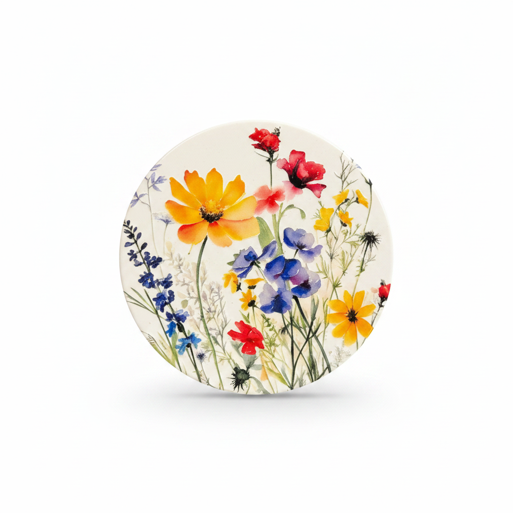 Wildflower Coaster 3