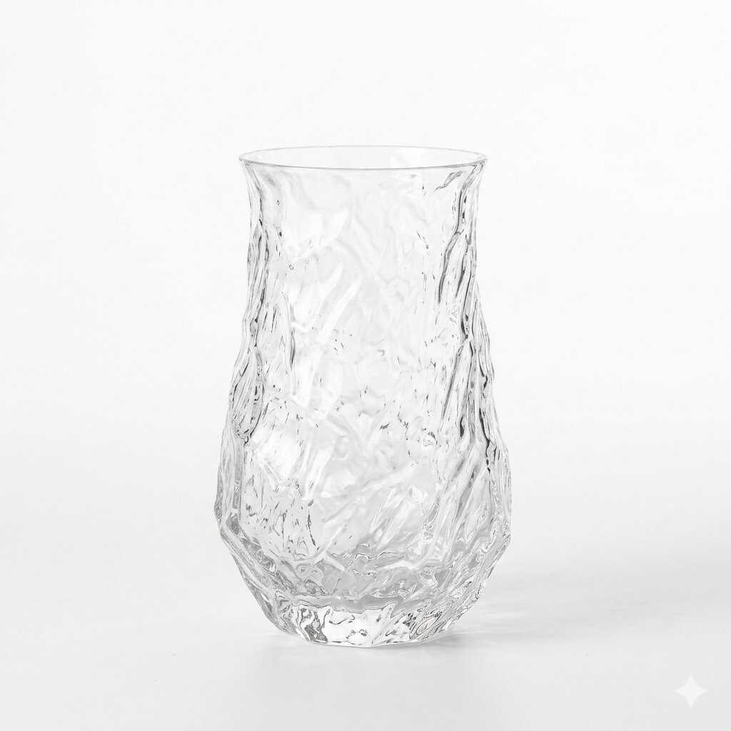 Textured Glass 250ml - Half Dozen