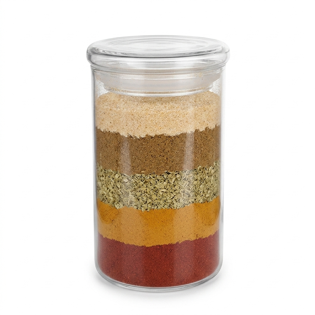 Glass Jar with Glass Lid