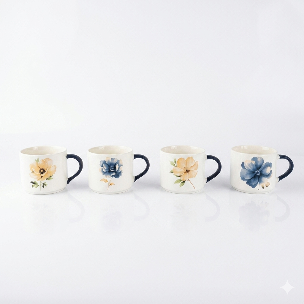 Wildflower Ceramic Mug Collection