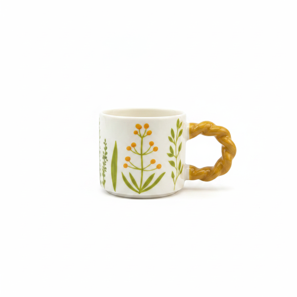 Yellow Berry Mug
