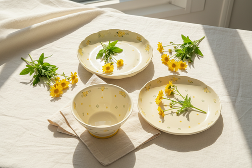 Yellow Floral Collection Lifestyle v2