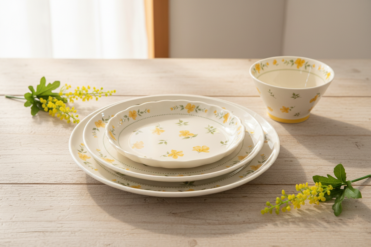 Yellow Floral Collection Lifestyle v3
