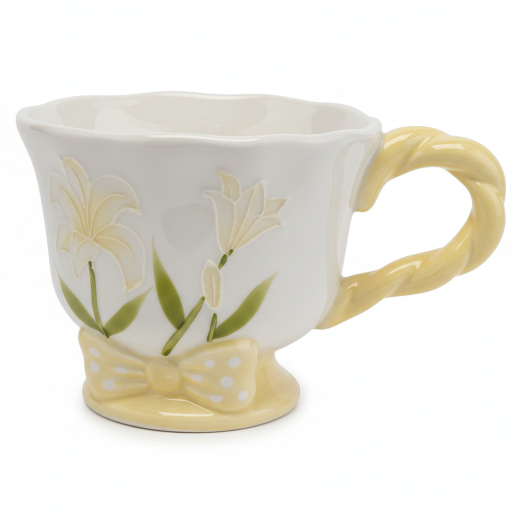 Yellow Mug Close-up