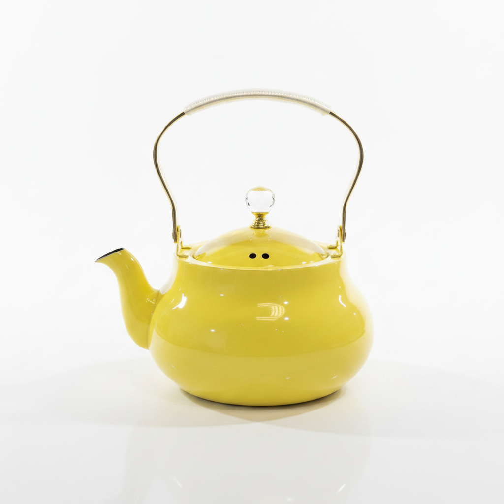 Yellow Teapot Smaller