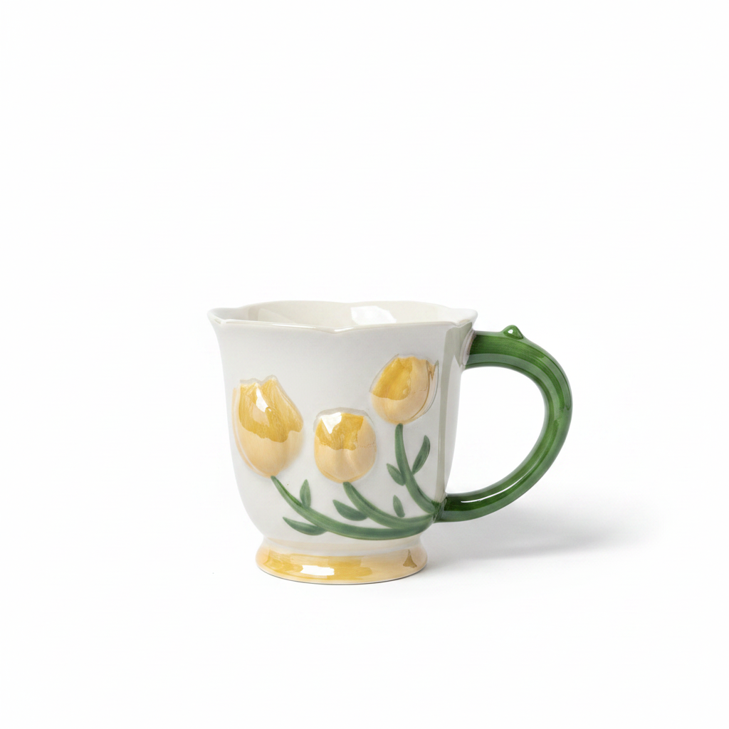 Yellow Tulip Mug