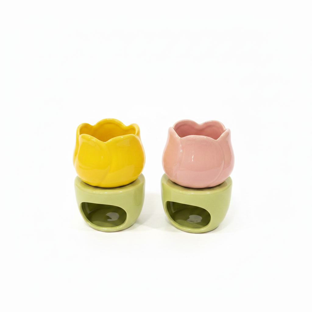 Yellow Tulip Oil Burner