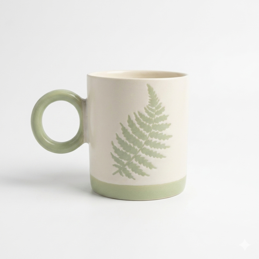 Botanical Ceramic Mug