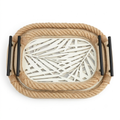 Rope & Wood Tray